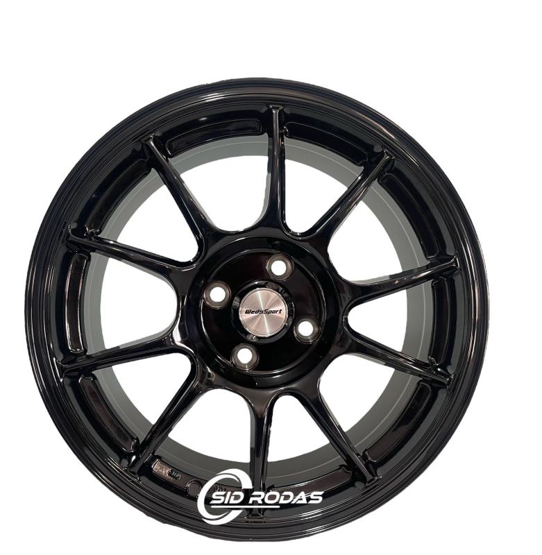 Kit 4 Rodas Aro 16x7 Racing Volk Ze40 4x100 Black - Rays - Roda de